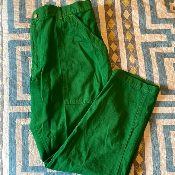 Big Bud Press Pants - Big Bud Press green Pencil Pant